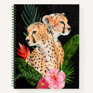 Cuaderno Cheetah Bouquet