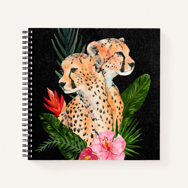 Cuaderno Cheetah Bouquet (Anverso)