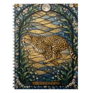 Cuaderno Cheetah Vidrio Teñido Illumina Liso Horneado