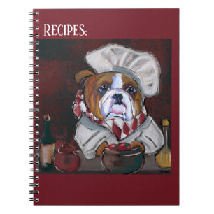 Cuaderno Chef Bulldog