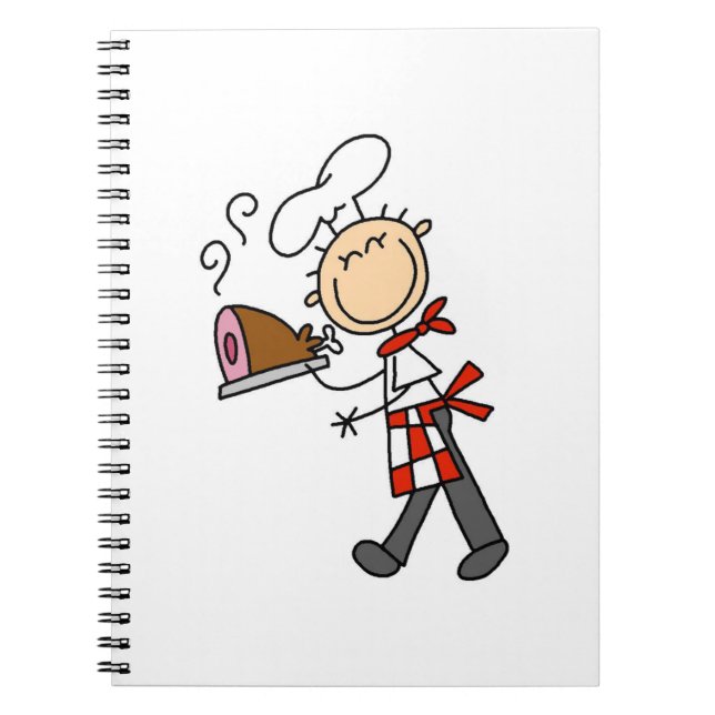 Cuaderno Chef Con Jamón Horneado (Frente)
