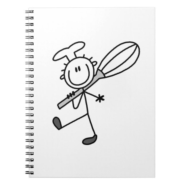 Cuaderno Chef de Palitos con Batidor (Frente)