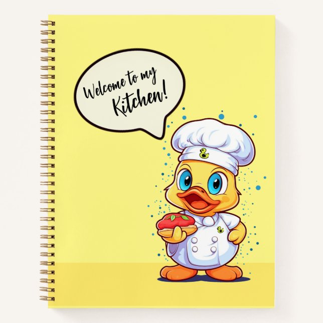 Cuaderno Chef duckling (Anverso)