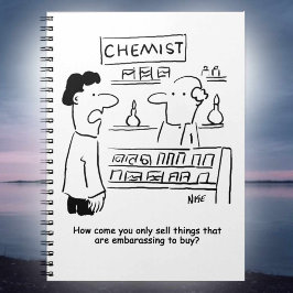 Cuaderno Chemist solo vende productos vergonzosos