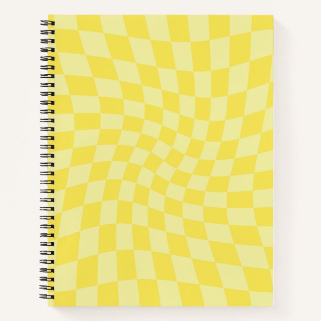 Cuaderno Cheques amarillos retro paquetería verificada (Anverso)