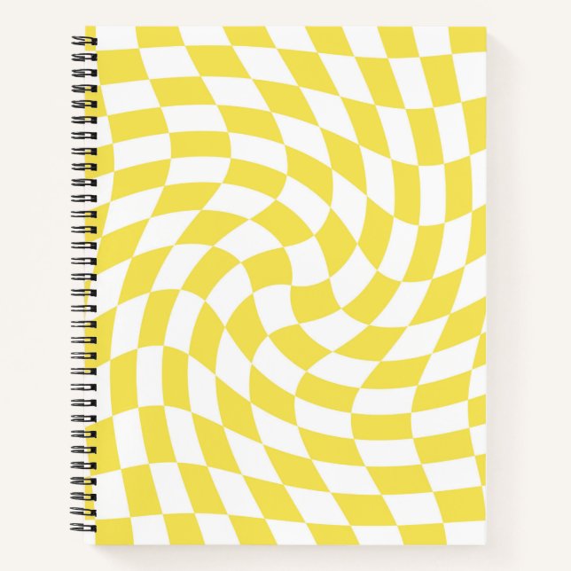 Cuaderno Cheques retro amarillos blancos brujados controlad (Anverso)