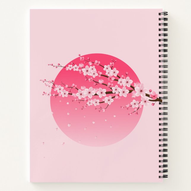 Cuaderno Cherry Blossom (Reverso)
