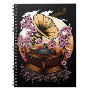 Cuaderno Cherry Blossom Musical