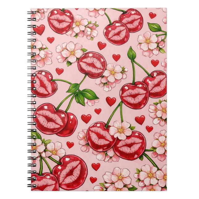 Cuaderno Cherry Kiss Notebook (Frente)