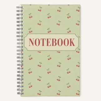 Cuaderno Cherry Notebook – Dotted Journal