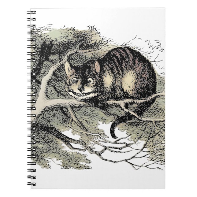 Cuaderno Cheshire Cat Alice Wonderland Classic (Frente)