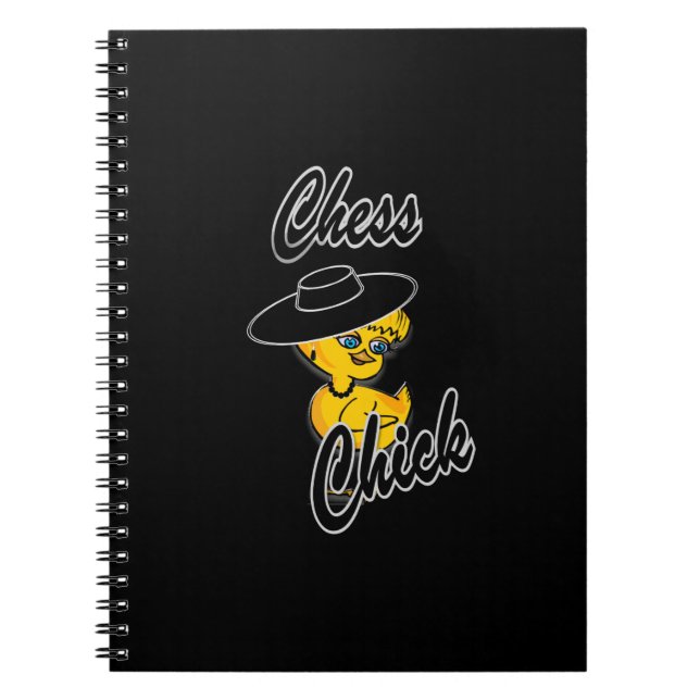 Cuaderno Chess Chick #4 (Frente)