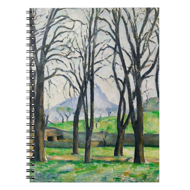 Cuaderno Chestnut trees, Famous painting (Frente)