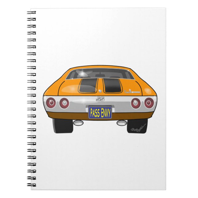 Cuaderno Chevrolet 1972 Chevelle (Frente)
