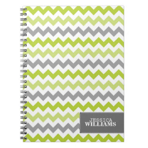 Cuaderno Chevron elegante