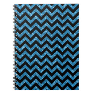 Cuaderno Chevron Glitter Look Notebook