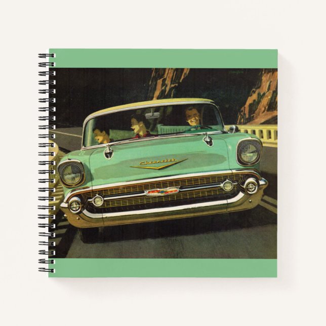 Cuaderno Chevy Bel Air 1957 (Anverso)