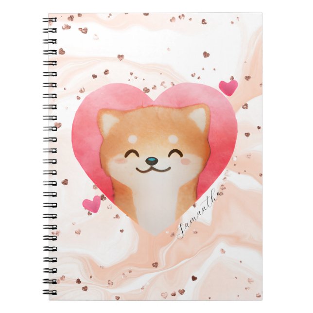 Cuaderno Chiba chiba inu en el corazón (Frente)
