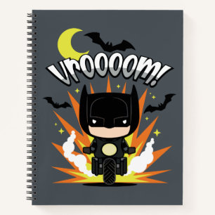 Cuaderno Chibi Batman Batcycle