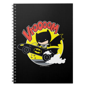 Cuaderno Chibi Batman In The Batmobile