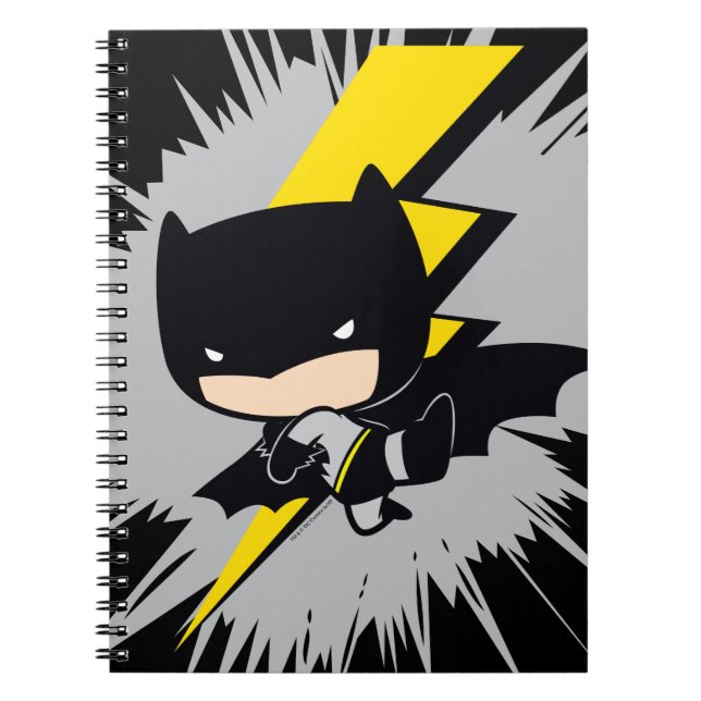 Cuaderno Chibi Batman Lightning Kick (Frente)