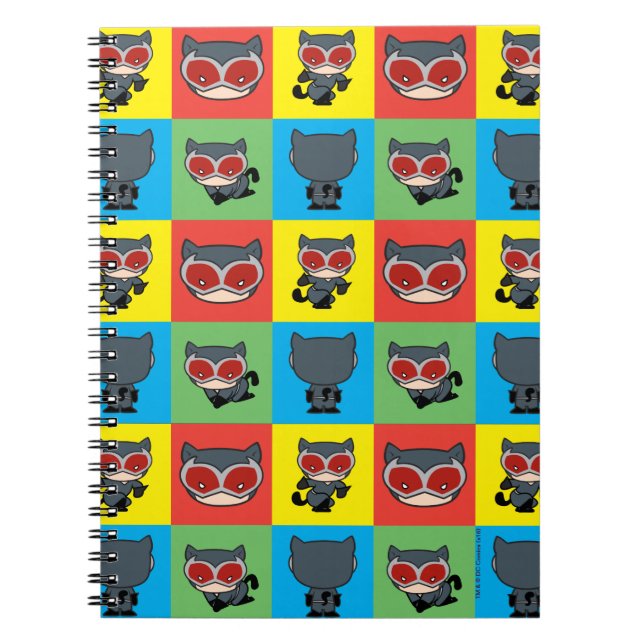 Cuaderno Chibi Catwoman Character Poses (Frente)