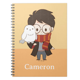 Cuaderno Chibi HARRY POTTER™ & Hedwig