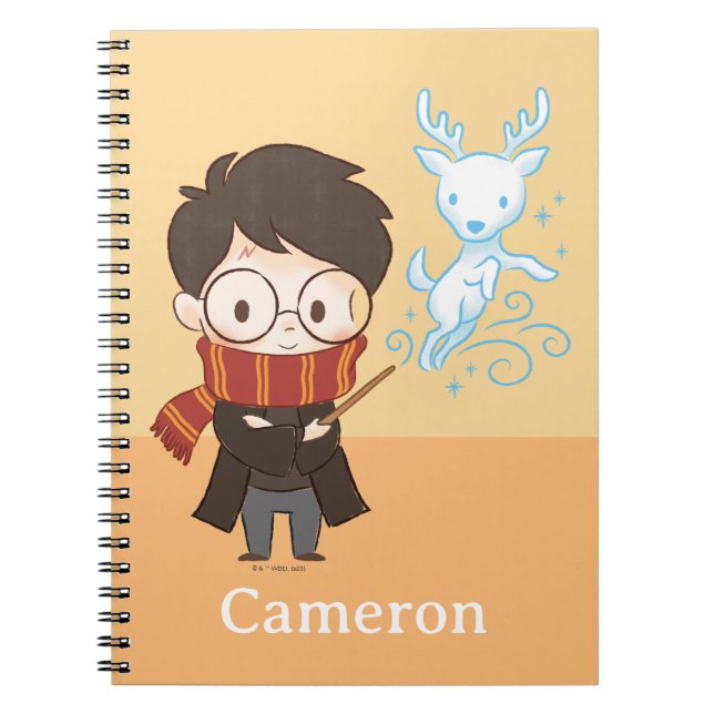 Cuaderno Chibi HARRY POTTER™ Patrono (Frente)