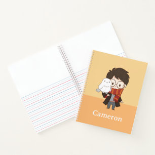 Cuaderno Chibi HARRY POTTER™ y Hedwig