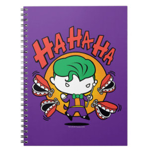 Cuaderno Chibi Joker Con Toy Teeth
