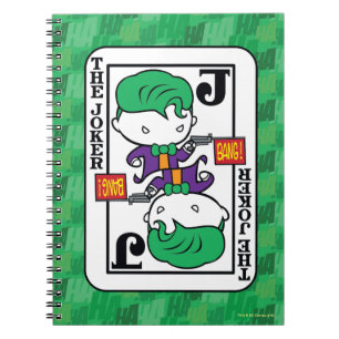 Cuaderno Chibi Joker Play Card