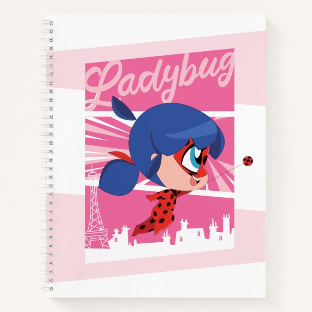 Cuaderno Chibi Ladybug en París (Anverso)