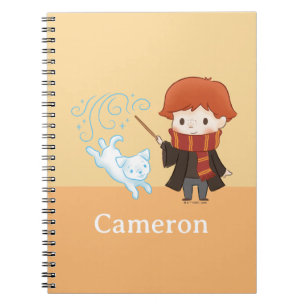 Cuaderno Chibi Ron Weasley Patronus