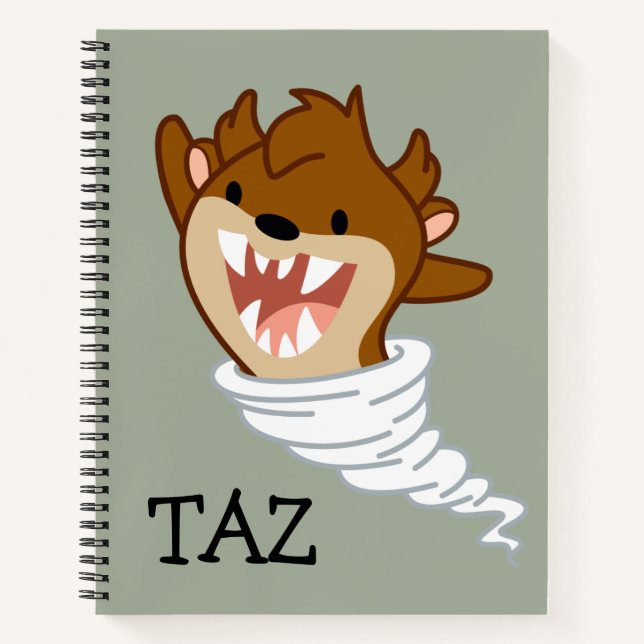 Cuaderno Chibi Tornado TAZ™ (Anverso)