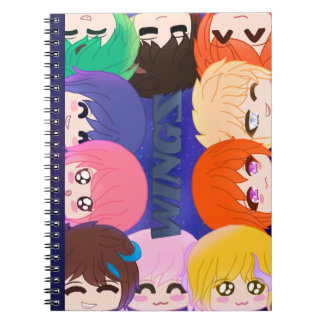 Cuaderno Chibi Wingz Spiral Photo Notebook
