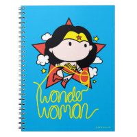Chibi WonWoman Volando Con Lasso