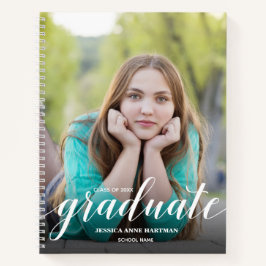 Cuaderno Chic Photo Graduation Party Guest Book