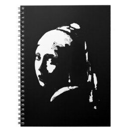 Cuaderno Chica abstracto con Pearl Earring