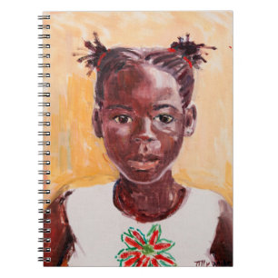 Cuaderno Chica africano