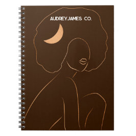 Cuaderno Chica Afro Moon