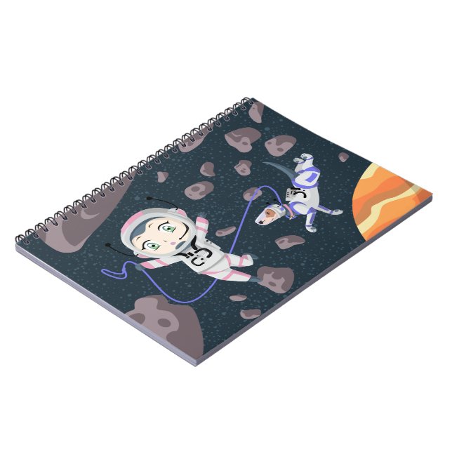 Cuaderno Chica asteroide (Lado Izquierdo)