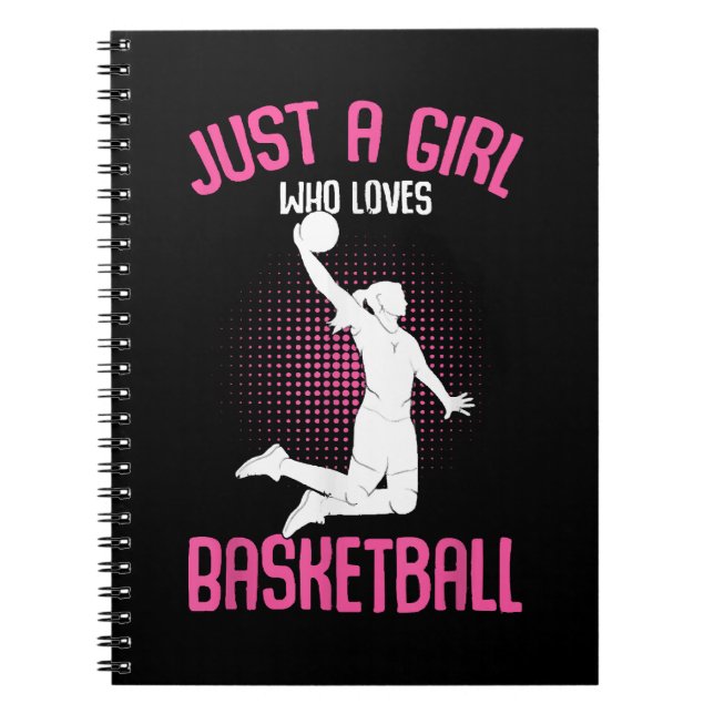 Cuaderno Chica Baloncesto Mujeres (Frente)