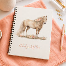 Chica Caballo Melocotón Rosa Caprichoso Personaliz