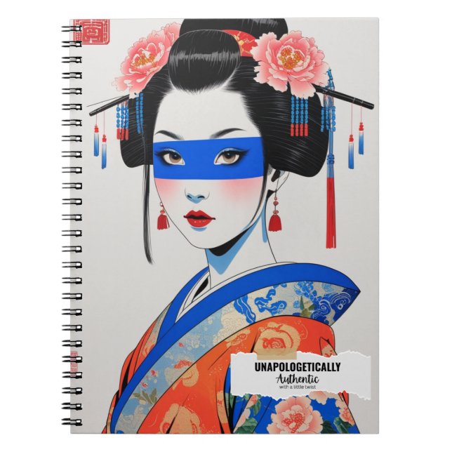 Cuaderno Chica China Sin Disculpas Auténtica con un Toque (Frente)