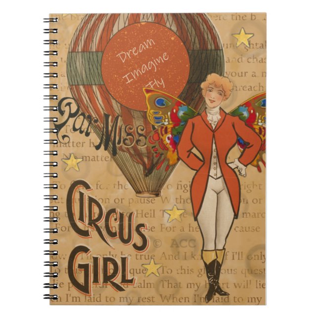 Cuaderno Chica Circus (Frente)