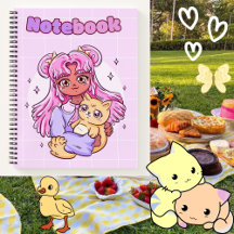 Chica con gato 🌸 😺 🥨 ✨