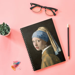 Cuaderno Chica con Pearl Earring   Johannes Vermeer