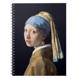 Cuaderno Chica con perlas de 1665 Johannes Vermeer