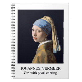 Cuaderno Chica con perlas de 1665 Johannes Vermeer