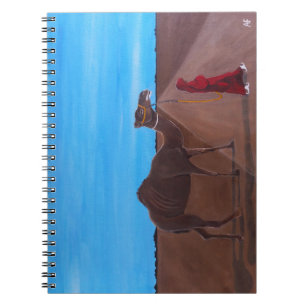 Cuaderno Chica con pintura de camello de Alfred Fox